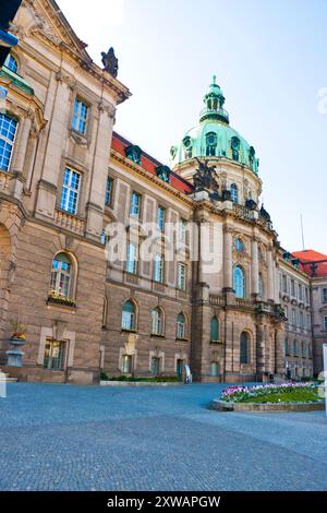 Potsdamer Rathaus in der Stadt Potsdam, Deutschland. Stockfoto