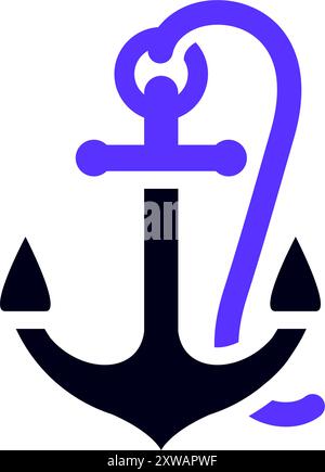 Flaches Transportsymbol, quadratische Form Stock Vektor