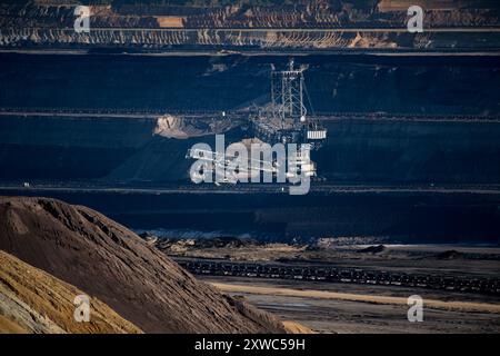 Tagebau Garzweiler Tagebau in Garzweiler, Nordrhein-Westfalen, Deutschland © Wojciech Strozyk / Alamy Stock Photo Stockfoto