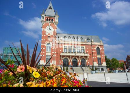 Bruay-la-Buissiere (Nordfrankreich): Das Rathaus Stockfoto