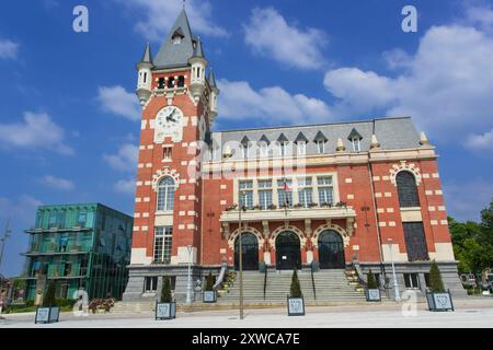 Bruay-la-Buissiere (Nordfrankreich): Das Rathaus Stockfoto