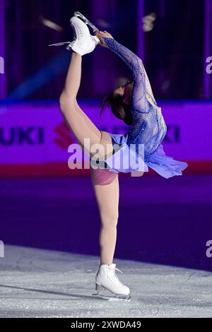 Mai MIHARA (JPN), bei der Japanese Dream - Ice Gala, in der Acinque Ice Arena, am 15. August 2024 in Varese, Italien. Quelle: Raniero Corbelletti/AFLO/Alamy Live News Stockfoto