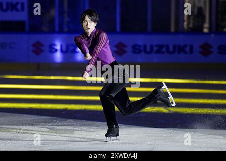 SOTA YAMAMOTO (JPN), bei der Japanese Dream - Ice Gala, in der Acinque Ice Arena, am 15. August 2024 in Varese, Italien. Quelle: Raniero Corbelletti/AFLO/Alamy Live News Stockfoto