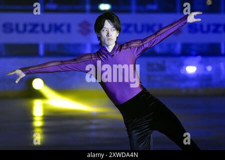 SOTA YAMAMOTO (JPN), bei der Japanese Dream - Ice Gala, in der Acinque Ice Arena, am 15. August 2024 in Varese, Italien. Quelle: Raniero Corbelletti/AFLO/Alamy Live News Stockfoto