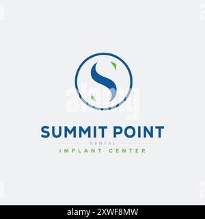 Vielseitiges und modernes S-Monogramm-Logo Stock Vektor