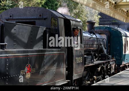 Railways at Work 1960s Re-enactment Event, Great Central Railway, Leicestershire, August 2024 Stockfoto