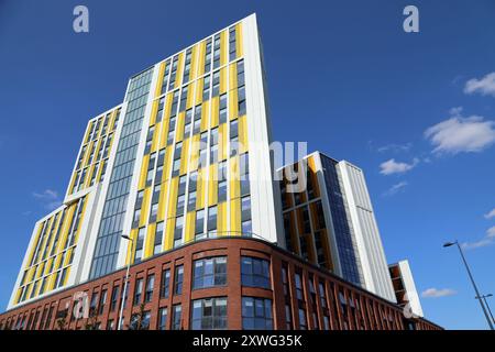 Bishop Gate hat ein Studentenwohnheim in Coventry gebaut Stockfoto