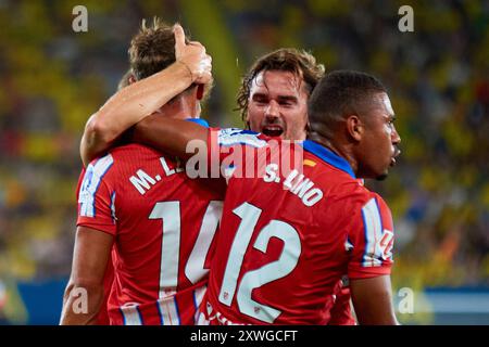 La Liga EA Sports Match Villarreal CF gegen Atletico de Madrid, La Ceramica Stadium, Villarreal, Spanien. August 2024. Quelle: CORDON PRESS/Alamy Live News Stockfoto