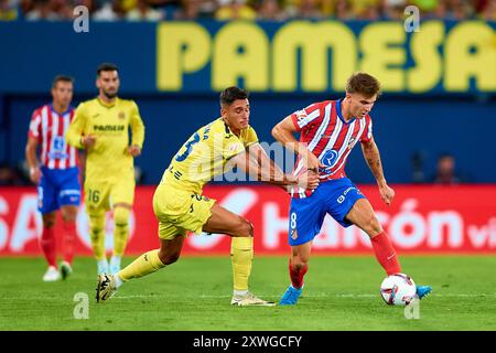 La Liga EA Sports Match Villarreal CF gegen Atletico de Madrid, La Ceramica Stadium, Villarreal, Spanien. August 2024. Quelle: CORDON PRESS/Alamy Live News Stockfoto