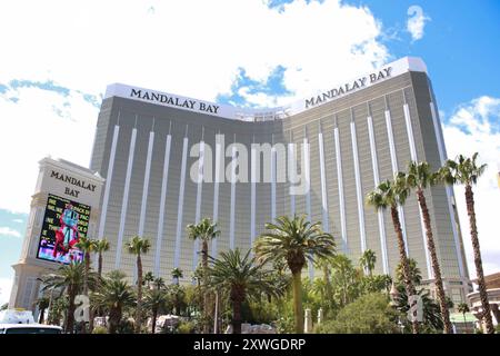 19.08.2024, AMERIKA, USA, unterwegs in Amerika, Symbolbild, Themenbild, Verschiedene Themenbilder, Reise, Reiseimpressionen, Reisefeatures, Vereinigte Staaten von Amerika, Reisefeature, im Bild Mandalay Bay Resort and Casino, Hotel, Las Vegas, Nevada, USA, *** 19 08 2024, AMERIKA, USA, unterwegs in Amerika, Symbolbild, Themenbild, verschiedene Themenbilder, Reisen, Reiseeindrücke, Reiseangebote, Vereinigte Staaten von Amerika, Reisefunktion, im Bild Mandalay Bay Resort and Casino, Hotel, Las Vegas, Nevada, USA, Stockfoto