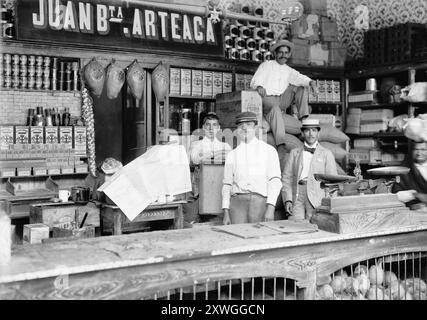 Bestimmung Shop, Caracas, Venezuela, um 1900 Stockfoto