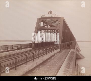 Fotos, Victoria Jubilee Bridge, Montreal 1897-1899 Stockfoto