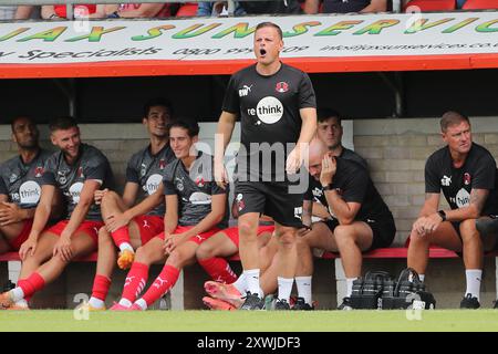 Orient-Manager Richie Wellens während Dagenham & Redbridge vs Leyton Orient, Friendly Match Football im Chigwell Construction Stadium am 3. August Stockfoto