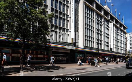 John Lewis Flagship Store, Oxford Street, London, England, Großbritannien. Stockfoto