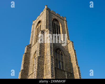 St Giles on the Hill, Church Tower, Norwich, Norfolk, Vereinigtes Königreich, GB Stockfoto