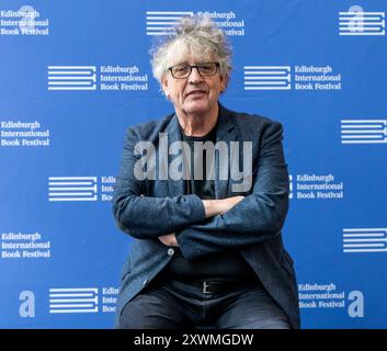 Edinburgh, Schottland, Vereinigtes Königreich, 20. August 2024. Edinburgh International Book Festival: Paul Muldoon ist heute beim Buchfestival, um über Poesie zu sprechen. Quelle: Sally Anderson/Alamy Live News Stockfoto
