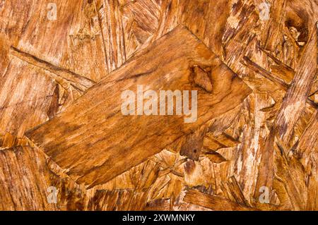 Orientiertes Strang-Brett Stockfoto