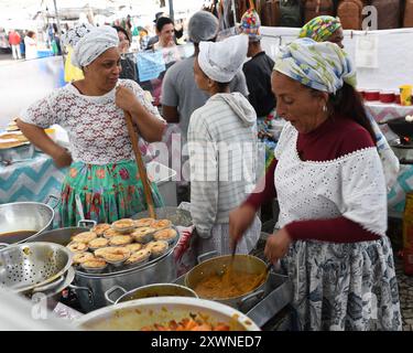 Ipanema Hippie Street Market, Rio de Janeiro Stockfoto