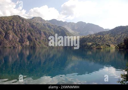 Sary Chelek See in Kirgisistan Stockfoto