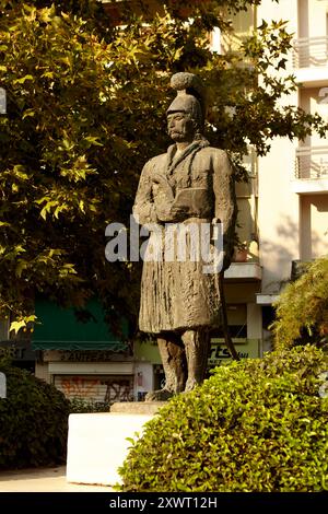 Statue von theodoros kolokotronis Stockfoto