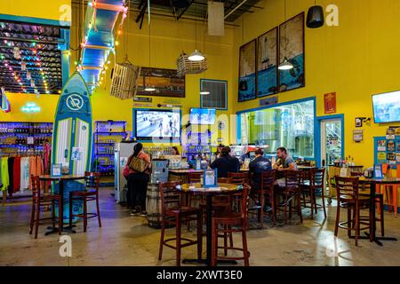 Islamorada Brewery & Distillery, St Lucie Blvd, Fort Pierce, Florida Stockfoto