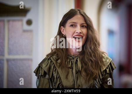 Edinburgh Schottland, Vereinigtes Königreich 20. August 2024. Kelly Macdonald beim Cameo für den Teil des Edinburgh International Film Festivals (Radley) schreibt sst/Alamy Live News zu Stockfoto