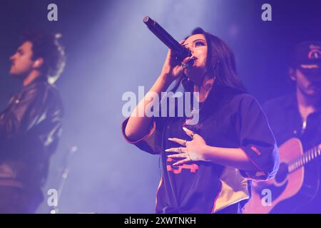 London, Großbritannien. Dienstag, 20. August 2024. Die 19-jährige Alabama-Sängerin und Songwriterin Jessie Murph tritt im O2 Forum Kentish Town als Teil ihrer Tour in the Sticks auf. Quelle: Katie Collins/EMPICS/Alamy Live News Stockfoto