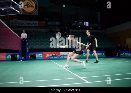 Westenergie Sporthalle, Mülheim an der Ruhr, Deutschland, 29. Februar 2024, Badminton YONEX German Open 2024. Stockfoto