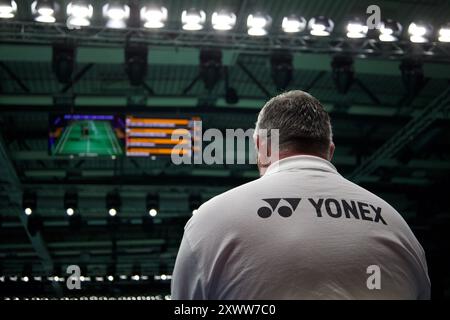 Westenergie Sporthalle, Mülheim an der Ruhr, Deutschland, 29. Februar 2024, Badminton YONEX German Open 2024. Stockfoto