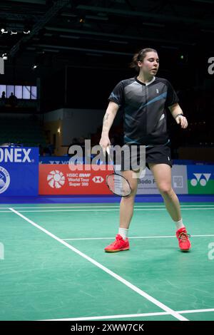 Westenergie Sporthalle, Mülheim an der Ruhr, Deutschland, 29. Februar 2024, Badminton YONEX German Open 2024. Stockfoto