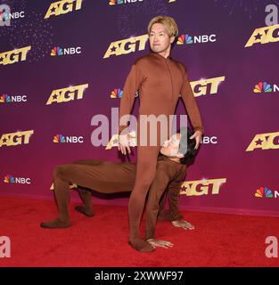 Pasadena, USA. August 2024. Schumacher kommt zur „America's Got Talent“ Season 19 Live Show – Woche 2 im Hotel Dena am 20. August 2024 in Pasadena, CA. © Lisa OConnor/AFF-USA.com Credit: AFF/Alamy Live News Stockfoto