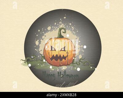 SJOLOON Halloween-Fotohintergrund – 3 X 3 M, Gruseliges Kürbis-Design, Für Partys & Fotoshootings
