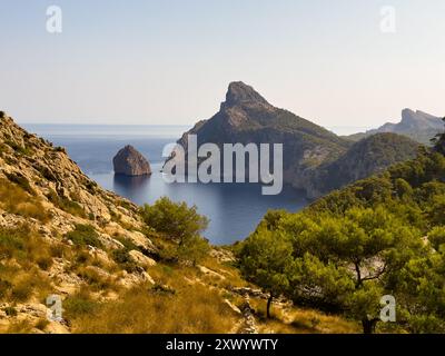Das berühmte Cap Formentor auf Mallorca Stockfoto