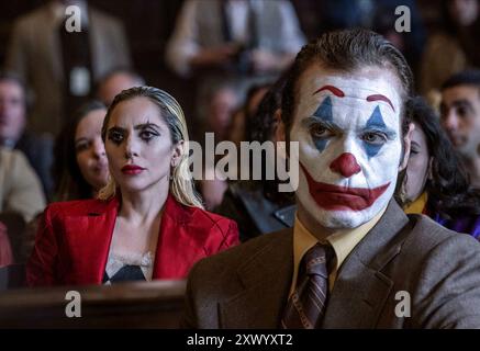 Joker 2 Lady Gaga Und Joaquin Phoenix Stockfoto