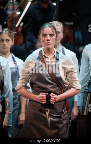 Edinburgh Schottland, Vereinigtes Königreich 21. August 2024. Feuer in meinem Mund in der Usher Hall als Teil des Edinburgh International Festivals. Credit sst/alamy Live News Stockfoto