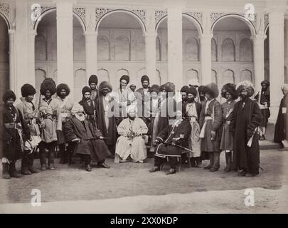 Vintage-Foto des Zweiten Anglo-Afghanischen Krieges. Ayubs Botschafter aus Herat, 1881 Stockfoto