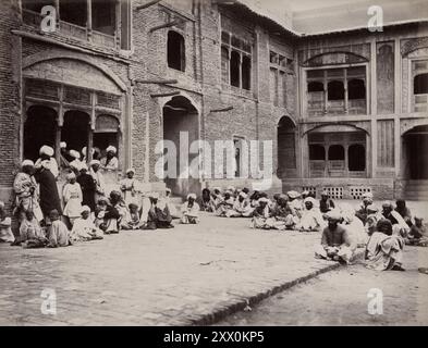 Zweiter Anglo-Afghanischer Krieg. Vintage-Foto der Eingeborenen von Kandahar. Afghanistan. 1878-1880 Stockfoto