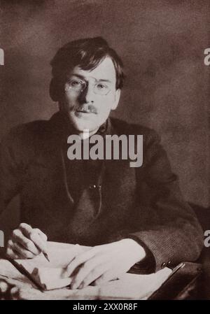 Vintage-Foto von Wladimir Bakrylov. Kommisar der Staatstheater. 1917-1919 Stockfoto