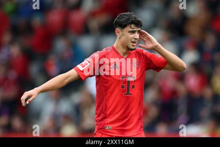 MÜNCHEN, DEUTSCHLAND - 20. AUGUST: > FC Bayern München gegen Grashoppers Zürich - Vorsaison-freundlich auf dem FC Bayern Campus am 20. August 2024 in München. © diebilderwelt / Alamy Stock Stockfoto