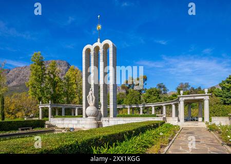 Hugenottendenkmal, Franschhoek, Westkap, Südafrika, Afrika Stockfoto