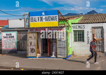 Langa Township, Kapstadt, Westkapprovinz, Südafrika, Afrika Stockfoto