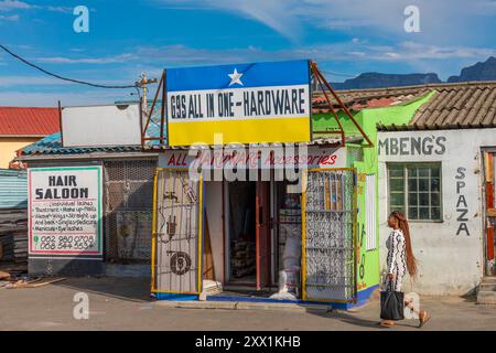 Langa Township, Kapstadt, Westkapprovinz, Südafrika, Afrika Stockfoto