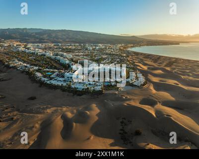 Riu Palace Resort in Maspalomas Sanddünen, Gran Canaria, Kanarische Inseln, Spanien, Atlantik, Europa Stockfoto