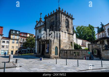 Heilig-Kreuz-Kirche, Braga, Norte, Portugal, Europa Stockfoto