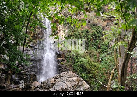 Kaledonia Falls im Troodos-Gebirge, Zypern, östliches Mittelmeer, Europa Stockfoto