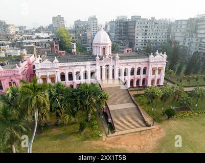 Luftaufnahme von Ahsan Manzil in Dhaka Bangladesch Stockfoto