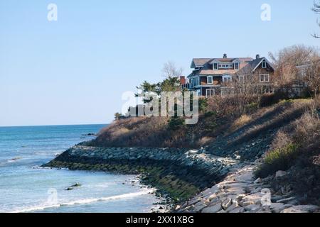 Weg zum Haus der Breakers Stockfoto