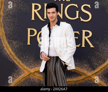 Bruce Herbelin-Earle nimmt an der Premiere der Lord of the Rings: The Rings of Power im BFI Southbank in Waterloo Teil. Stockfoto