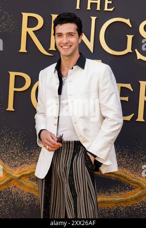 Bruce Herbelin-Earle nimmt an der Premiere der Lord of the Rings: The Rings of Power im BFI Southbank in Waterloo Teil. Stockfoto