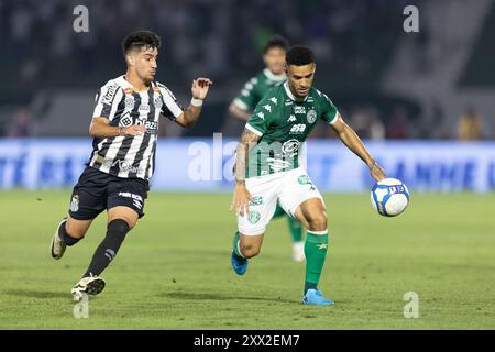 Campinas, Brasilien. August 2024. SP - CAMPINAS - 08/21/2024 - BRASILIANISCHE B 2024, GUARANI x SANTOS - Jefferson, Guarani-Spieler im Spiel gegen Santos im Brinco de Ouro Stadion für die brasilianische B 2024 Meisterschaft. Foto: Diogo Reis/AGIF (Foto: Diogo Reis/AGIF/SIPA USA) Credit: SIPA USA/Alamy Live News Stockfoto